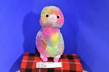 Bearington Annabelle Llama/Alpaca Neon Rainbow Plush (310-3264-1)
