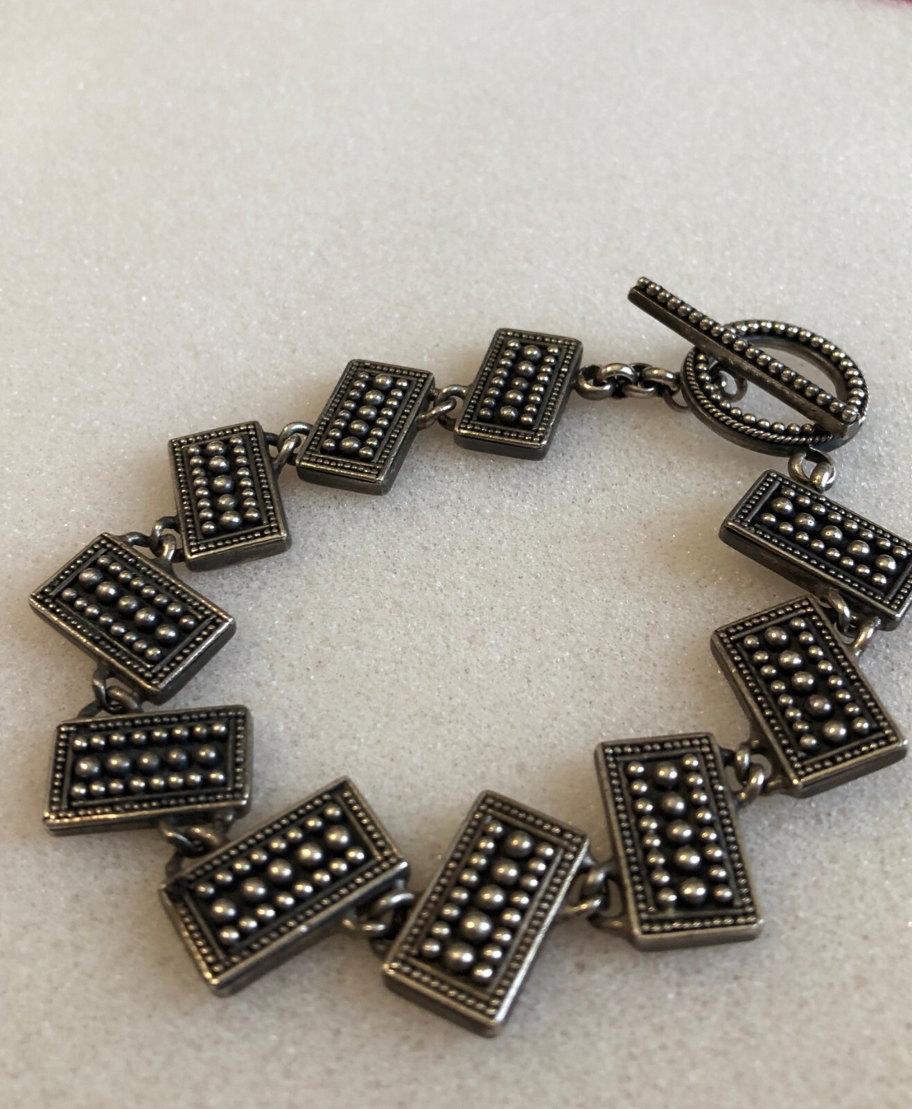 Stunning Solid 925 Sterling Silver Panel Links To… - image 15