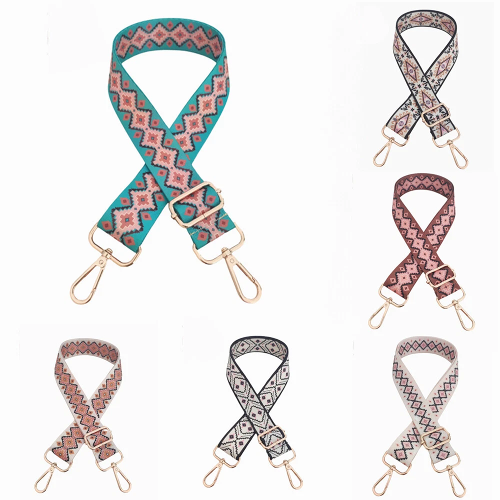 Adjustable Bag Belt Bag Accessories Color Bag Belt Ethnic Style Bag Belt Casual