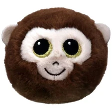 TY Beanie Bouncers - BANANA the Monkey [3 inch] - New Bouncy Toy Ball