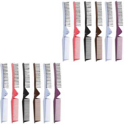  Set of 2 Mini-Haarbürste Männer Kämmen Styling-Glättkamm Braut
