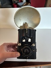 VINTAGE 1940s KODAK BROWNIE FLASH SIX 20 CAMERA