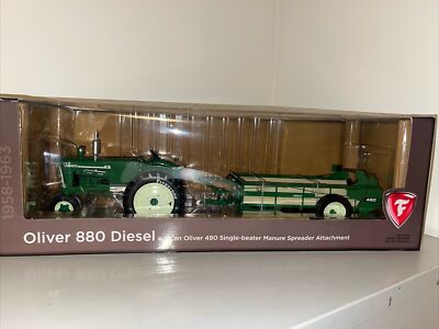 SpecCast Firestone Oliver 880 Diesel w/490 Single-Beater Manure Spreader 1/16th