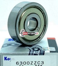 KOYO 6300 ZZ C3 Deep Groove Ball Bearing, Metal Shielded 10x35x11 mm