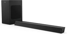 Philips Audio Performance Soundbar Speaker with Wireless Subwoofer - Black