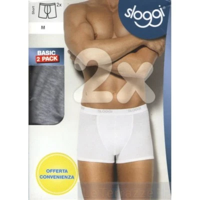 Sloggi UOMO BASIC MEN SHORT mutande gambaletto gambaletti ciclisti boxer Sloggi