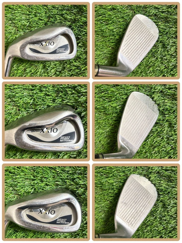 ◼️8pcs◼️ Lefty XXIO 4 Iron Set 8clubs 5-9,P,A,S Shaft MP400 Flex S Stiff Used - Image 4 of 4