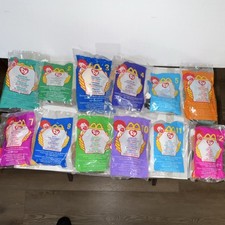 Ty McDonald's Teenie Beanie Babies 1999 Lot of 12 Original Packaging
