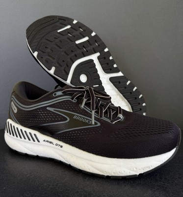 Brooks Ariel GTS Running Shoes Black/Grey/White Womens 8.5 Wide