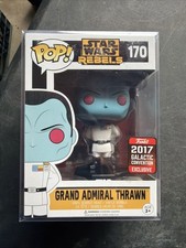 Star Wars REBELS Funko: GRAND ADMIRAL THRAWN Star Wars Celebration 🔥