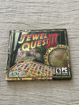 iWin Jewel Quest III Game Three 3 Factory Sealed PC CD ROM Puzzle Vintage Retro