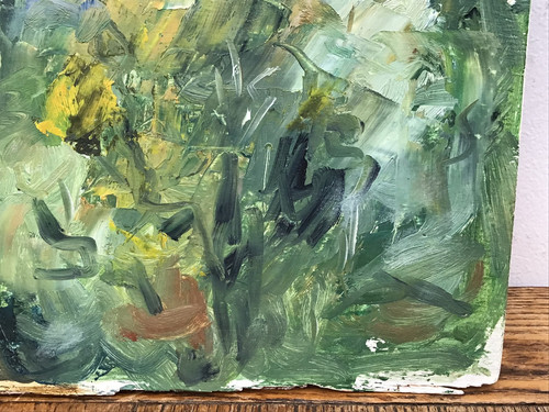 VINTAGE IMPRESSIONIST LANDSCAPE OIL PAINTING FEATURING SHEEP BY E.RINGE - Picture 4 of 10