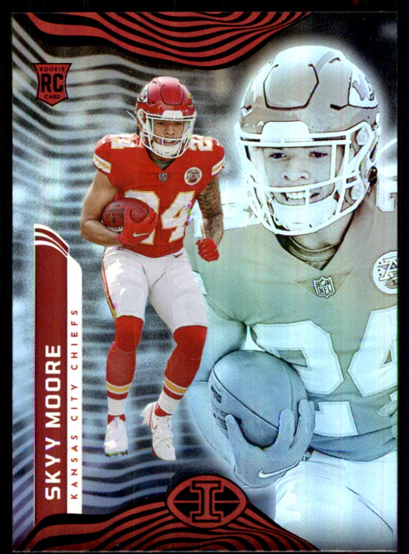 Skyy Moore Panini Illusions #45 Trophy Collection-Signature