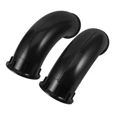  2 Pcs Subwoofer Port Tube Speaker Cabinet Portable Air Vent Car Underseat