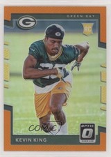 2017 Donruss Optic Rookies Orange Prizm 141/199 Kevin King #129 a6i
