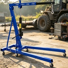 2 Ton Folding Engine Hoist Hydraulic Cherry Picker Shop Crane Hoist Lift 4400lbs 2 Ton Folding Engine Hoist Hydraulic Cherry Picker Shop Crane Hoist Lift 4400lbs