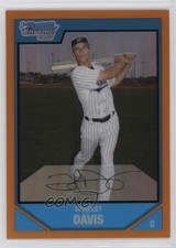 2007 Bowman Chrome Prospects Orange Refractor 12/25 Brad Davis Bradley #BC75 i6j