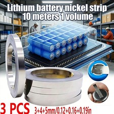 30m Nickel Strip 1P-4P for 18650 Battery Spot Welding Pack Belt