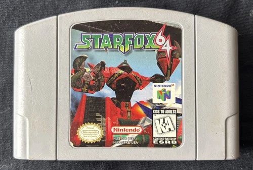 Authentic Star Fox 64 Nintendo 64 N64 - Tested - 07 Stamp OEM