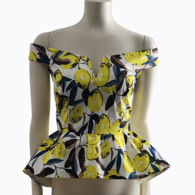 women's modern hawaiian dresses Women's One Shoulder Hawaiian Dress