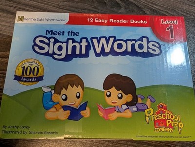 Meet the Sight Words - Level 1 - Easy Reader Books (boxed 12-set)