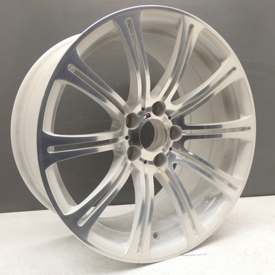BMW M3 E90 STYLE 220M WEISS 19 ZOLL ALUFELGE 9,5J ET23 HINTEN 2842947 ORIGINAL X1