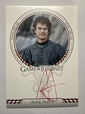 2024 Game Of Thrones Legends Of Realm Alfie Allen Theon Greyjoy Sigil Auto