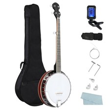 Full -Size5-String Right -Handed Banjo with k Mahogany Neck Premium Accessories