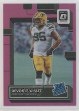 2022 Panini Donruss Optic Rated Rookie Pink Prizm Devonte Wyatt #255 1hn2