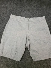 Marc Anthony Shorts Mens 32 Luxury Casual Flat Front Summer Lightweight Dressy