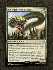 Magic The Gathering MTG - Emergent Woodwurm - Commander: March of the Machine