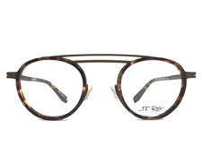 J.F Rey Eyeglasses Frames JF2679 9545 Brown Tortoise Bronze Metal 45-23-144