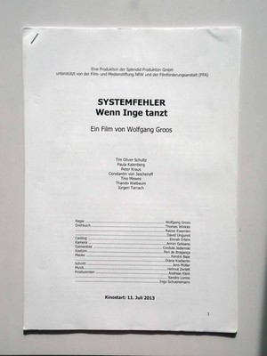 Systemfehler - Wenn Inge Tanzt - Tim Oliver Schultz - Presseheft