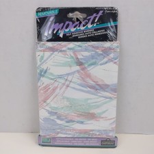 Impact Removable Retro 80s Pastel Abstract Self Adhesive Wallpaper Border 