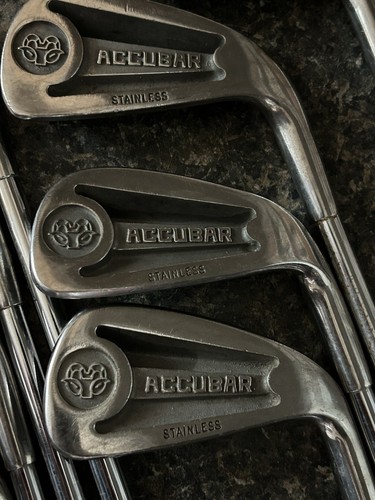 Ram Accubar Stainless Steel Complete Iron Golf Set 2-9, PW, SW RH Set - Picture 6 of 12