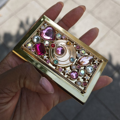 Sailor Moon store Tokyo Kartenetui Metall Strass/Steine goldfarben
