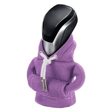 Gear Shift Hoodie, Universal Car Shift Knob Cover, Mini Hoodie for Purple