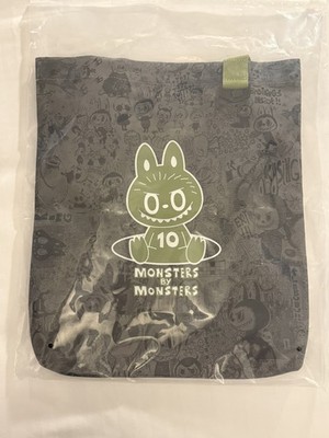 Labubu The Monsters 10th Anniversary Paris Exhibition Special Edition Tote Bag 