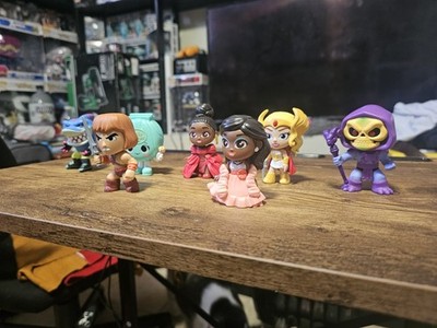 Lot Of 7 Funko Minis Mattel 80th Anniversary He-Man, Street Sharks, Barbie, Etc