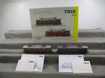 Trix Spur H0 22252 Elektrolok Doppelpackung EP5 und BR E 52 Analog DSS in OVP