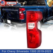 Right Passenger Tail Light For Chevy Silverado 1500 2019-2023 Brake Taillamp