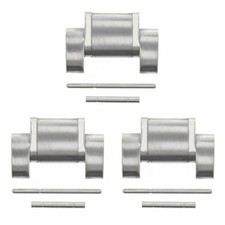 3 PCS 16MM LINK FOR OMEGA SPEEDMASTER MOON 3513.50 1563/850 3520.50 3523.51 3513