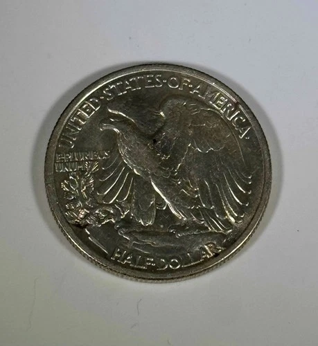 1937 Walking Liberty Half Dollar AU Condition