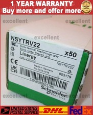 NSYTRV22 DIN  Rail Mount Terminal Block - Price per 50x Box US Free TAX