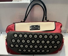 kate spade new york Typewriter Keyboard Satchel Medium Colorblock w Strap thumbnail