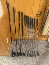 Power Bilt Dynasty Plus Golf Set 1,3,3h,4h,5,6,7,8,9,PW,putter, LEFT HANDED GC