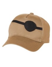 GYMBOREE STRIPES ANCHOR TAN w/ EYE PATCH BASEBALL CAP HAT 5 6 7 8 10 12 NWT-OT