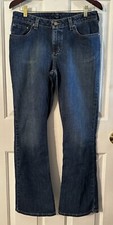 Women  s CARHARTT Boot Cut Jeans Denim Cotton Spandex Stretch 10 X 30