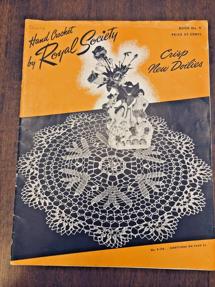 Lot of 4 Coats & Clark Star Books Doilies Edging Doily Vintage Crochet Crafts - Image 2 of 4