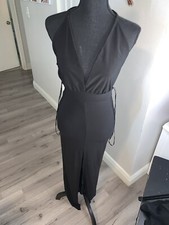 black full length dress